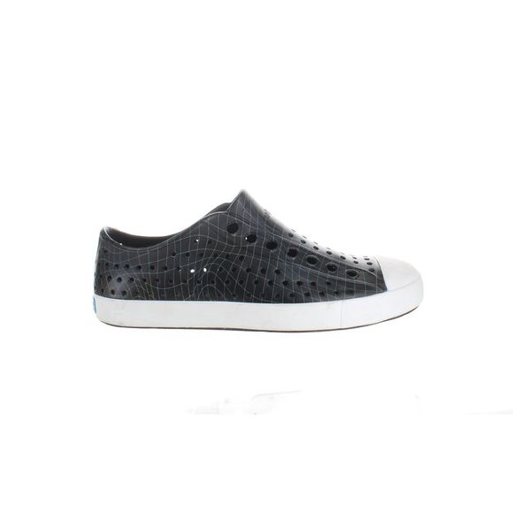 Native Womens Black Casual Flats Size 8 Medium (B, M)!
